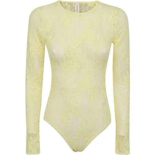 Lace Bodysuit , female, Sizes: XS L30 - Zimmermann - Modalova