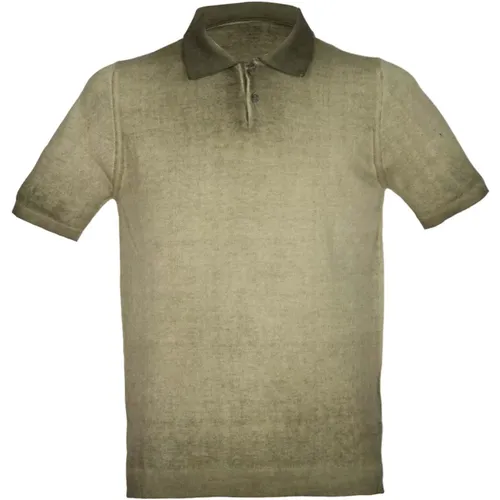Grünes Oliven Polo Shirt - Alpha Studio - Modalova