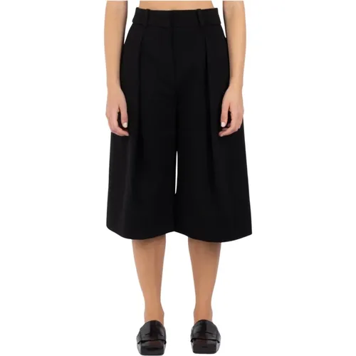 Amalfi Lange Shorts Schwarz , Damen, Größe: S - Jacquemus - Modalova