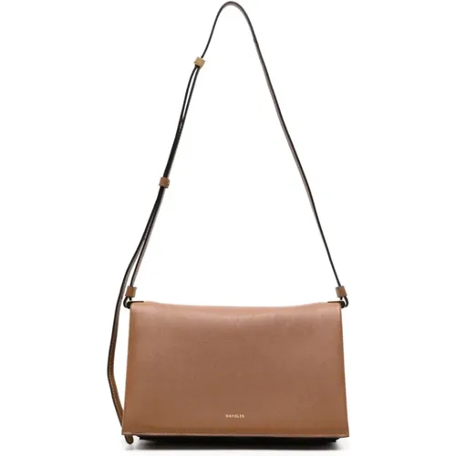 Leather Shoulder Bag , female, Sizes: ONE SIZE - Wandler - Modalova