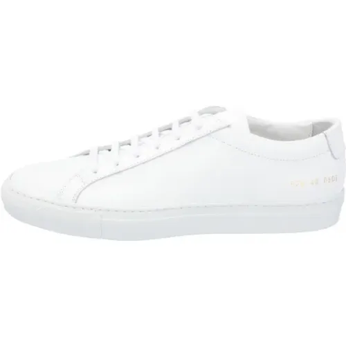 Leather sneakers , male, Sizes: 10 UK - Common Projects - Modalova