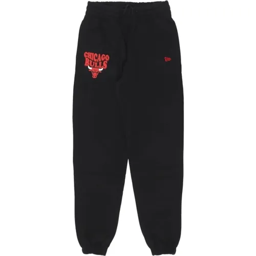 NBA Script Jogger Pants , male, Sizes: XS, L, M, S, XL - new era - Modalova