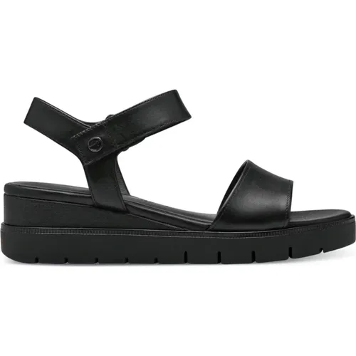 Casual Open Flat Sandals , female, Sizes: 3 UK, 7 UK, 4 UK, 5 UK, 6 UK - tamaris - Modalova