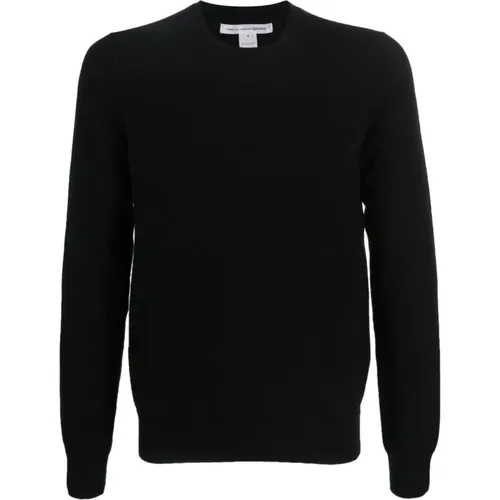 Wool Sweater with Crew Neck , male, Sizes: S, XL, M, L - Comme des Garçons - Modalova