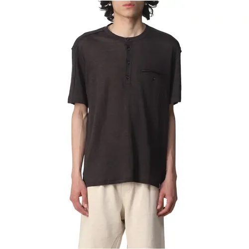 T-Shirts , Herren, Größe: XL - Paolo Pecora - Modalova