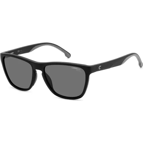 Matt Schwarz/Grau Polarisierte Sonnenbrille, Sonnenbrille 8058/S - Carrera - Modalova