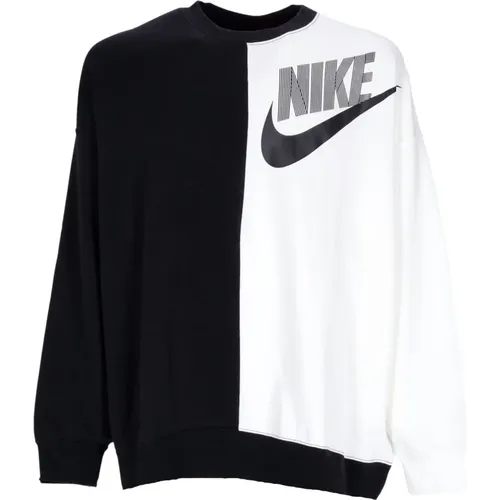 Sporty Crew Neck Sweatshirt Oversized Dance , Damen, Größe: M - Nike - Modalova