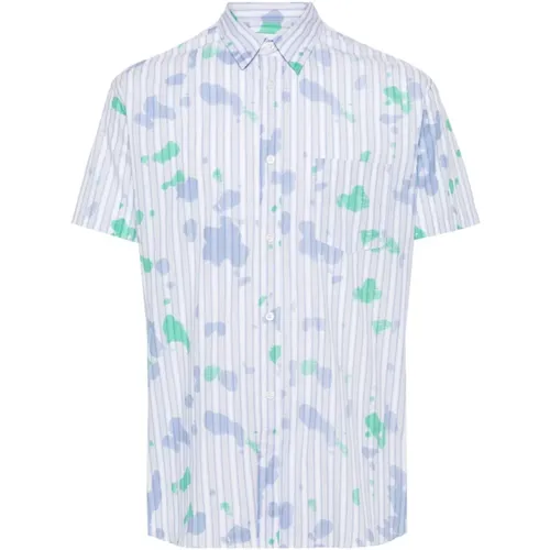 Comme des Garcons Shirts Clear Blue , male, Sizes: L, M - Comme des Garçons - Modalova