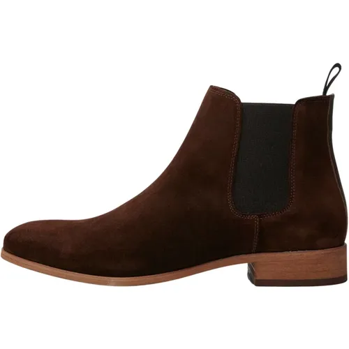 Classic Suede Chelsea Boot , male, Sizes: 12 UK, 11 UK - Shoe the Bear - Modalova