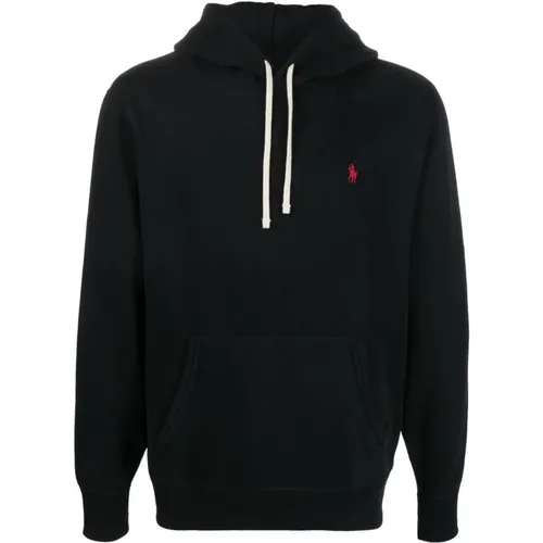 Sweaters with Embroidered Logo and Hood , male, Sizes: 2XL - Polo Ralph Lauren - Modalova
