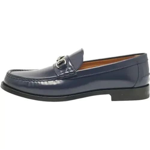 Pre-owned Leather flats , male, Sizes: 14 UK - Gucci Vintage - Modalova