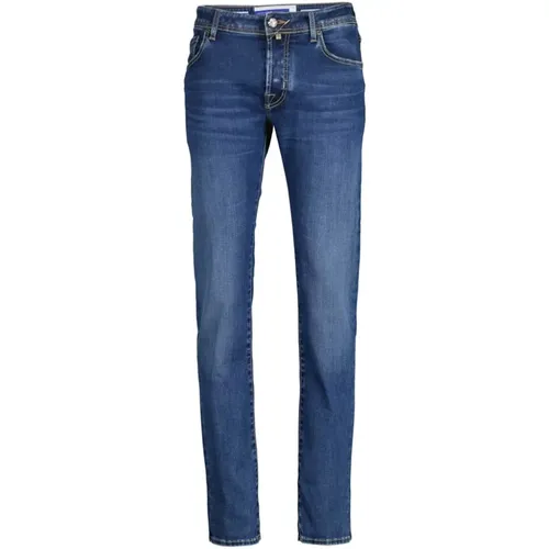 Moderne Slim-fit Jeans , Herren, Größe: W35 - Jacob Cohën - Modalova