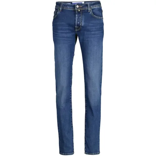 Moderne Slim-fit Jeans , Herren, Größe: W33 - Jacob Cohën - Modalova