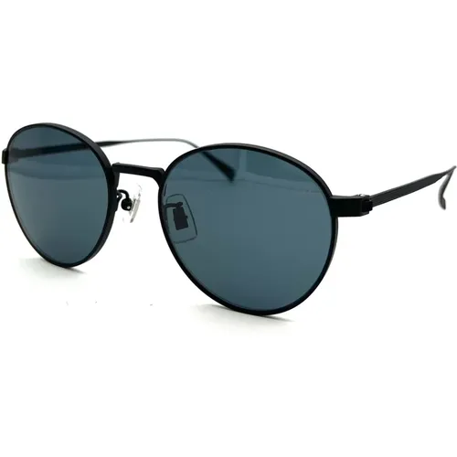 Schwarze Sonnenbrille für Frauen , Damen, Größe: 53 MM - Dunhill - Modalova