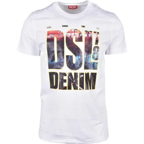 Baumwoll T-Shirt Diesel - Diesel - Modalova