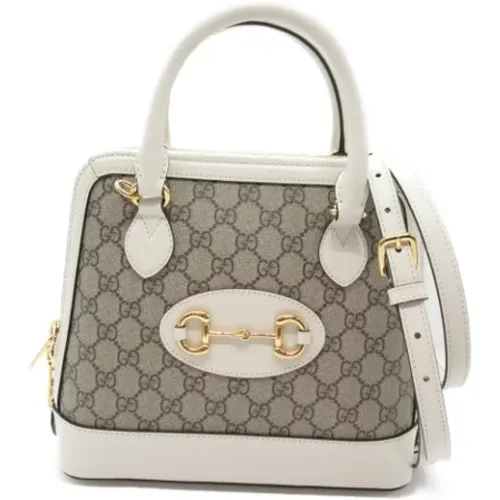 Pre-owned Canvas schultertasche - Gucci Vintage - Modalova