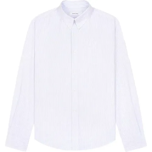 White Crown Logo Shirt , female, Sizes: L - Sporty & Rich - Modalova