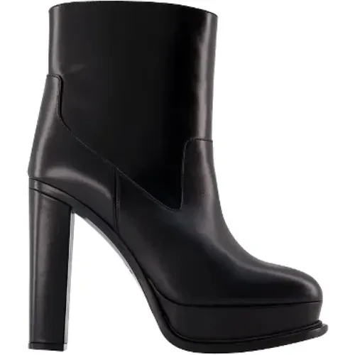 Leder boots Alexander McQueen - alexander mcqueen - Modalova