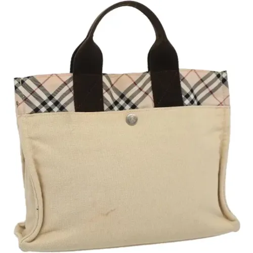 Pre-owned Canvas Handtaschen , Damen, Größe: ONE Size - Burberry Vintage - Modalova