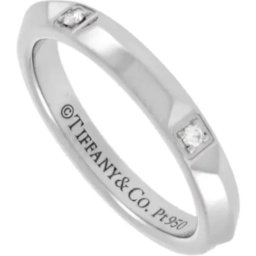 Pre-owned Platinum rings , female, Sizes: ONE SIZE - Tiffany & Co. Pre-owned - Modalova