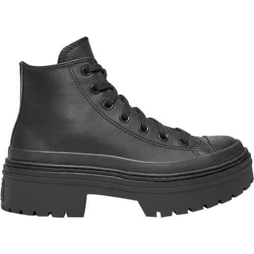 Schwarze Leinwand Sneakers Damen , Damen, Größe: 36 EU - Converse - Modalova