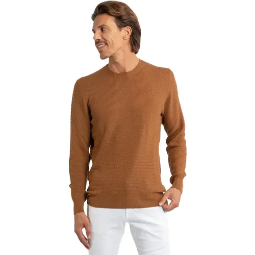 Kamel Merinowollpullover , Herren, Größe: 2XL - Gran Sasso - Modalova