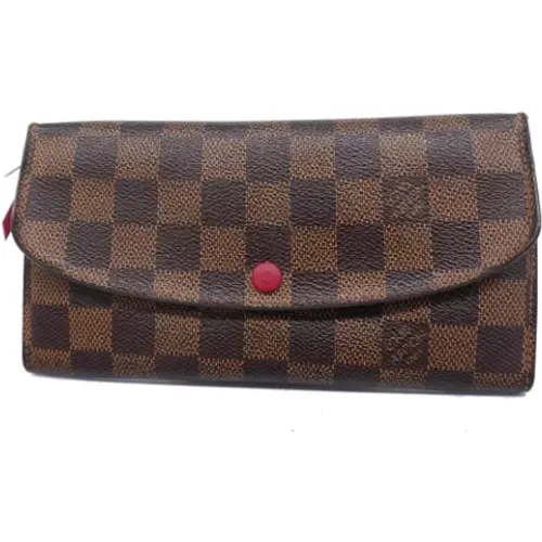 Pre-owned Canvas wallets , female, Sizes: ONE SIZE - Louis Vuitton Vintage - Modalova