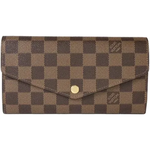 Pre-owned Canvas wallets , female, Sizes: ONE SIZE - Louis Vuitton Vintage - Modalova