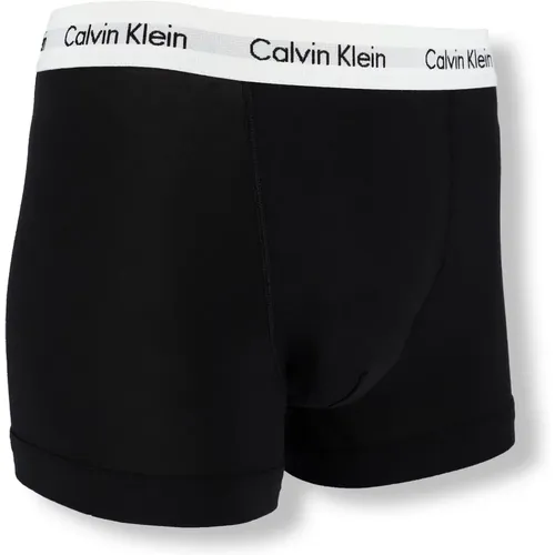 Herren Trunks Boxershorts 3er-Pack Schwarz,Herren Trunks 3er-Pack Unterwäsche - Calvin Klein - Modalova