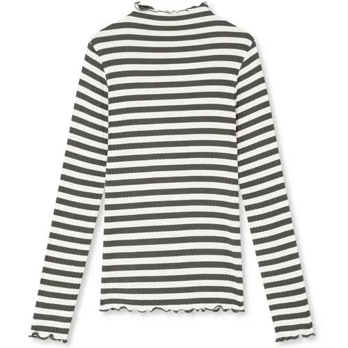 Stylish Long Sleeve T-Shirt Rosin , female, Sizes: S, XL, XS, L, 2XL - Mads Nørgaard - Modalova