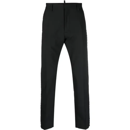 Pantalone #900 Nero Anzughose , Herren, Größe: XL - Dsquared2 - Modalova