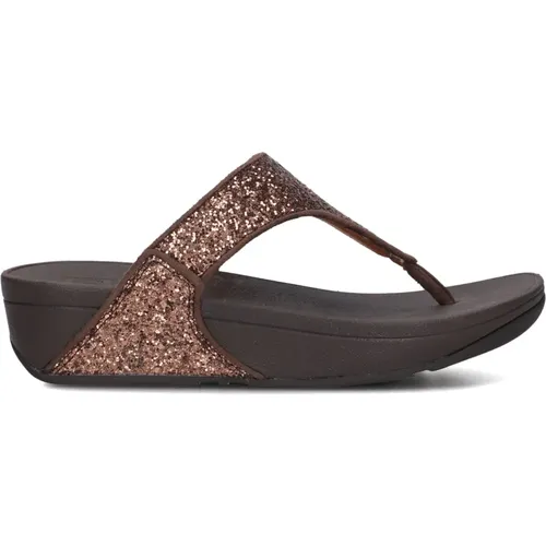 Glitzer X03 Pantoletten für Damen , Damen, Größe: 37 EU - FitFlop - Modalova