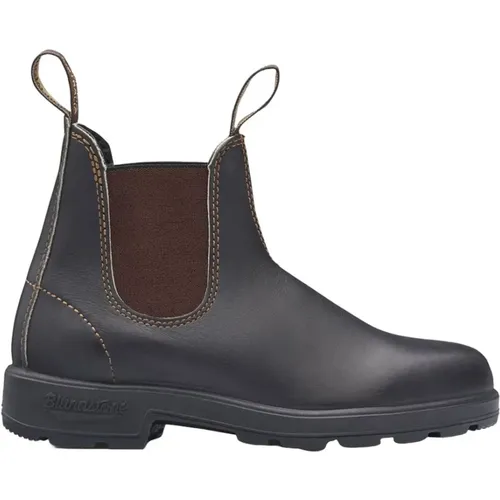 Braune Leder-Stiefeletten Unisex , Herren, Größe: 36 EU - Blundstone - Modalova