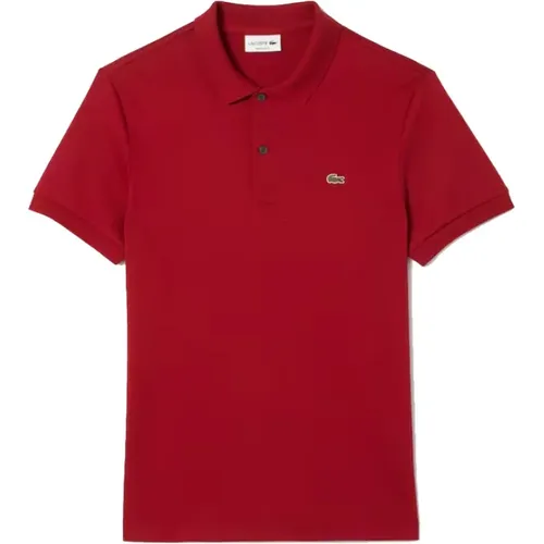 Iconic Cotton Pima Polo in arious Colors , male, Sizes: S - Lacoste - Modalova