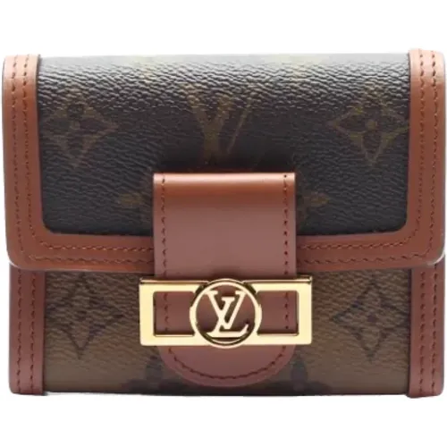 Pre-owned Leather wallets , female, Sizes: ONE SIZE - Louis Vuitton Vintage - Modalova