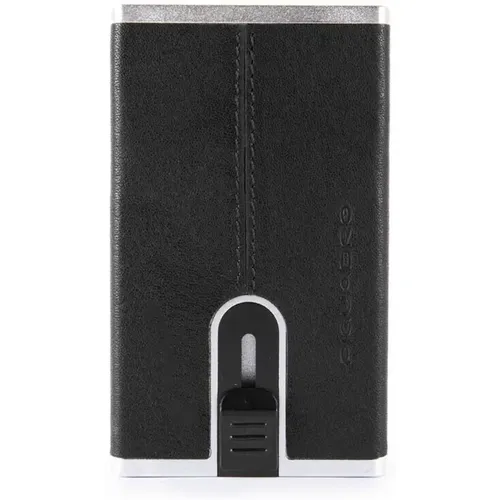 Accessories Vertical Card Holder , male, Sizes: ONE SIZE - Piquadro - Modalova