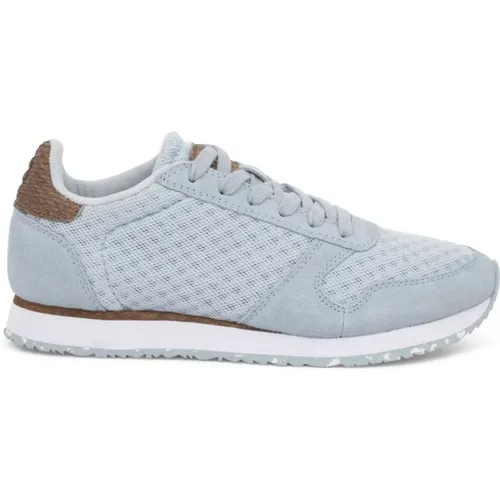 Ydun Suede Mesh II - Ice , female, Sizes: 3 UK - Woden - Modalova