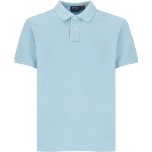 Light Cotton Polo Shirt Men , male, Sizes: S, L, M, XL - Ralph Lauren - Modalova