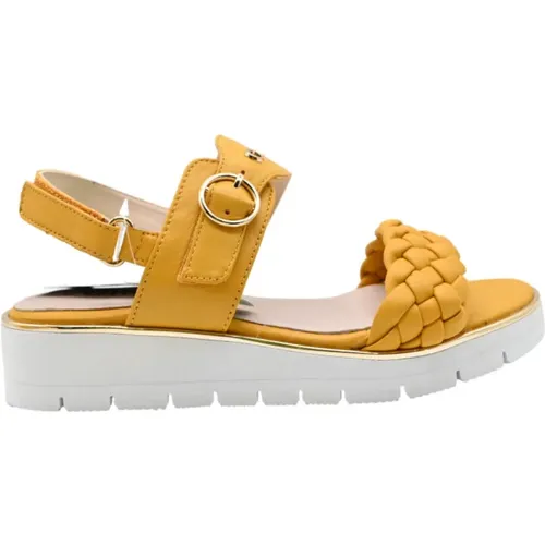 Flat Sandals , female, Sizes: 5 UK, 3 UK, 7 UK, 4 UK - Cinzia Soft - Modalova