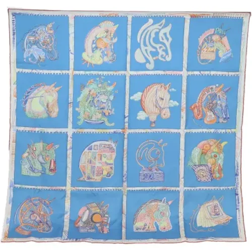 Pre-owned Silk scarves , female, Sizes: ONE SIZE - Hermès Vintage - Modalova