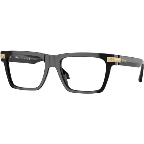 Stylish Eyeglasses GB1 Frame , male, Sizes: 55 MM - Versace - Modalova