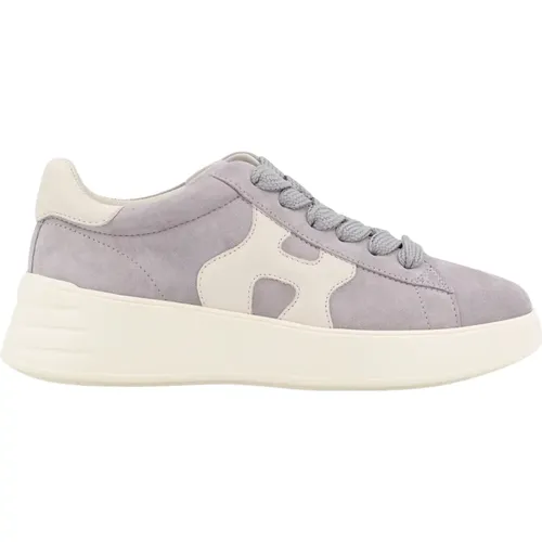 Monogram Suede Sneakers , Damen, Größe: 37 EU - Hogan - Modalova