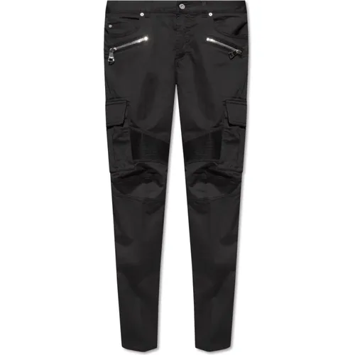 Cargo trousers , male, Sizes: W31, W33, W34, W30, W32 - Balmain - Modalova