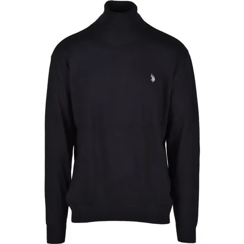 Baumwoll-Kaschmir-Strickpullover , Herren, Größe: S - U.S. Polo Assn. - Modalova