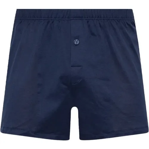 Baumwollboxershorts , Herren, Größe: S - Hanro - Modalova