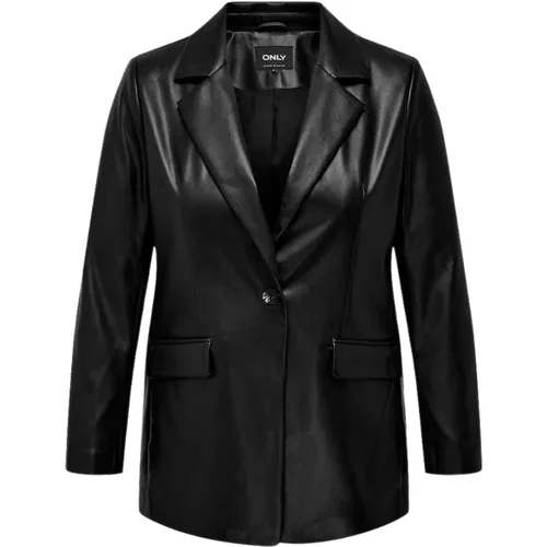Leather Jackets , Damen, Größe: M - Only Carmakoma - Modalova
