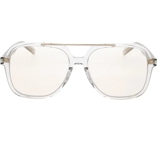 Stylish Men`s Eyeglasses , male, Sizes: ONE SIZE - Saint Laurent - Modalova