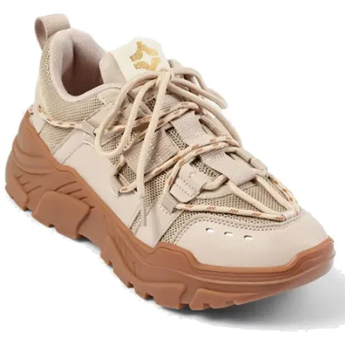 Chunky Sole Sneakers with Smart Details and Laces , female, Sizes: 6 UK, 5 UK, 8 UK, 3 UK - Sofie Schnoor - Modalova