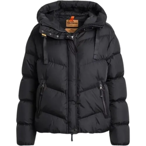 Winterjacke mit Pelzkapuze , Herren, Größe: S - Parajumpers - Modalova