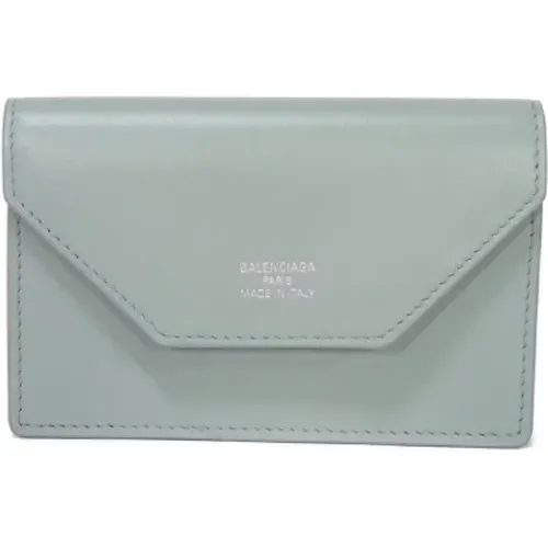 Pre-owned Leather wallets , female, Sizes: ONE SIZE - Balenciaga Vintage - Modalova